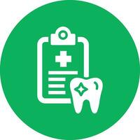 dental registro vetor ícone Projeto ilustração
