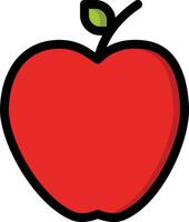 ilustração de design de ícone de vetor de maçã