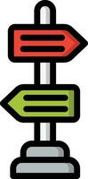 ilustração de design de ícone de vetor de direção