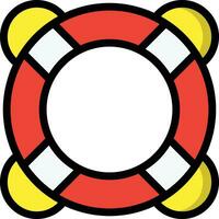 ilustração de design de ícone de vetor salva-vidas