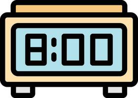 ilustração de design de ícone de vetor de alarme