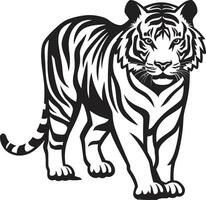 vetor tigre esplendor artístico maravilha abstrato tigre padrões vetor complexidade