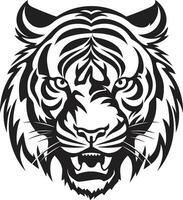 vetor arte do a rugindo tigre tribal tigre vetor cultural herança