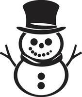 alegre boneco de neve vetores inverno felicidade vetor gelado amigos boneco de neve arte