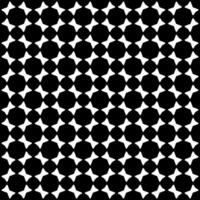 padrão abstrato sem emenda preto e branco. fundo e pano de fundo. design ornamental em tons de cinza. vetor