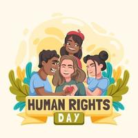 dia dos Direitos Humanos vetor
