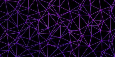 papel de parede poligonal geométrico de vetor rosa escuro.