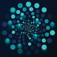 abstrato azul techno enigma brilhando geométrico padronizar fundo vetor