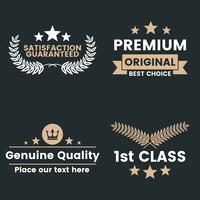 Vintage Retro Vector Logo para banner