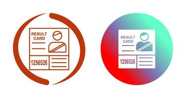 ícone de vetor de resultados de candidatos