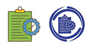 ícone de vetor de lista de verificação