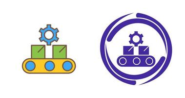 ícone de vetor de correia transportadora