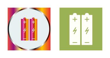 ícone de vetor de baterias