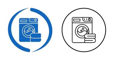 ícone de vetor de máquina de lavar