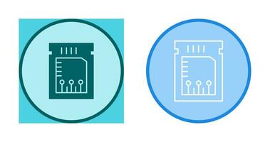ícone de vetor de chip exclusivo