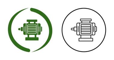 ícone de vetor de motor elétrico