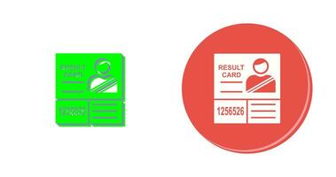 ícone de vetor de resultados de candidatos