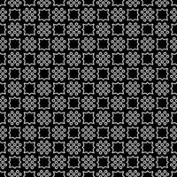 padrão abstrato sem emenda preto e branco. fundo e pano de fundo. design ornamental em tons de cinza. vetor