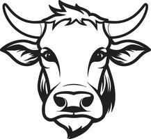 vetor laticínios vaca logotipo Preto para adobe estoque Preto vetor laticínios vaca logotipo Projeto para o negócio