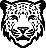 leopardo - minimalista e plano logotipo - vetor ilustração