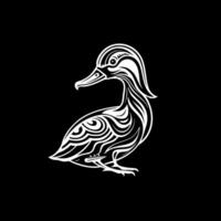 Pato - Alto qualidade vetor logotipo - vetor ilustração ideal para camiseta gráfico