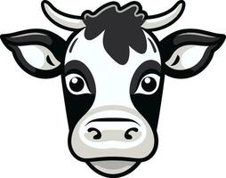 vetor laticínios vaca logotipo Preto para e comércio laticínios vaca logotipo ícone Preto vetor para pequeno o negócio