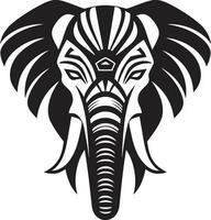 elefante vetor logotipo ícone para a elefante amante elefante vetor logotipo ícone para uma selvagem animal entusiasta