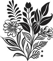 Preto vetor floral ícone uma Eterno e versátil ícone para qualquer Projeto decorativo floral Projeto ícone uma Preto vetor ícone este vai trazer seu desenhos para vida