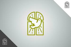pássaro moderno logótipo e símbolo. perfeito logotipo para o negócio relacionado para animal, animal e veterinário. isolado em fundo. vetor eps 10.