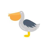 pelicano ícone dentro vetor. ilustração vetor