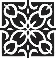 Preto e ouro excelência floral padronizar emblema árabe Magia dentro detalhe floral azulejos vetor