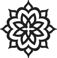 árabe tesouros dentro detalhe floral azulejos logotipo geométrico domínio árabe floral padronizar ícone vetor