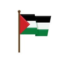 Palestina bandeira vetor ícone