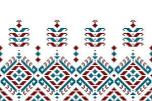 arte de padrão tribal étnico bonito. sem costura padrão geométrico étnico. estilo americano, mexicano. vetor