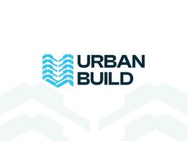 urbano Construir logotipo modelo para real Estado e construção vetor