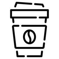 café máquina ícone ilustração, para uiux, infográfico, etc vetor