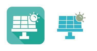 ícone de vetor de energia solar