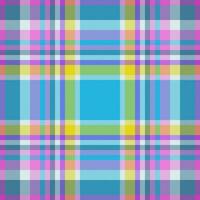 tecido têxtil fundo do vetor Verifica tartan com uma textura desatado padronizar xadrez.