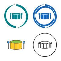 ícone de vetor de tambor