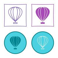 ícone de vetor de balão de ar quente