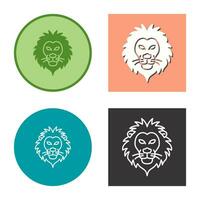 ícone de vetor de leão
