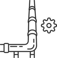 engrenagem configuração símbolo ícone vetor imagem. ilustração do a industrial roda mecine mecanismo Projeto imagem