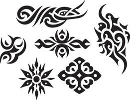 tribal tatuagem Projeto vetor arte ilustração 23