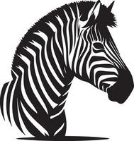 zebra animal vetor silhueta 17