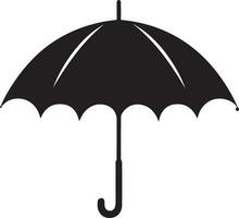 guarda-chuva vetor silhueta ilustração, guarda-chuva plano ilustração