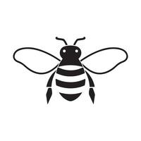 abelha logotipo vetor, arte e ilustração vetor