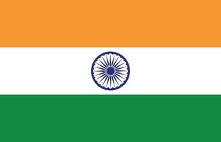 indiano bandeira vetor. da Índia nacional bandeira. vetor