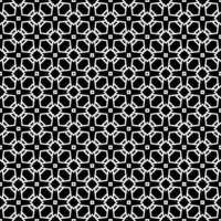 padrão abstrato sem emenda preto e branco. fundo e pano de fundo. design ornamental em tons de cinza. vetor