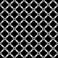 padrão abstrato sem emenda preto e branco. fundo e pano de fundo. design ornamental em tons de cinza. vetor