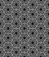 padrão abstrato sem emenda preto e branco. fundo e pano de fundo. design ornamental em tons de cinza. vetor